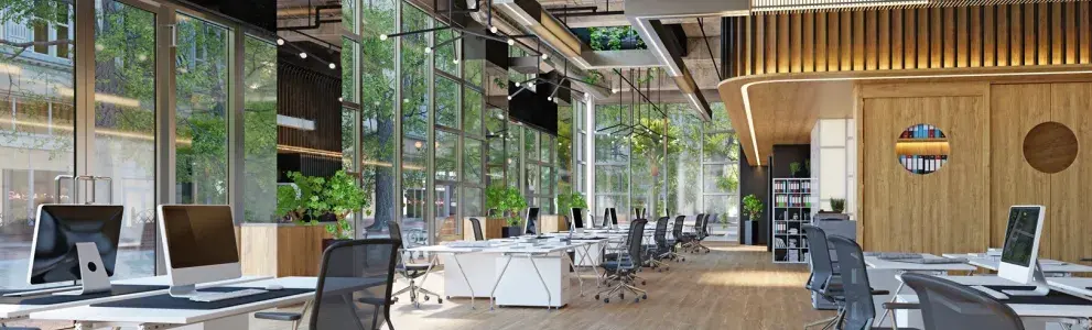 Intérieur bureaux modernes